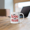 One love one heart mug
