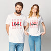 Love Him Her Couple T Shirt