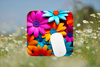 Flowers Printed Mouse Pad