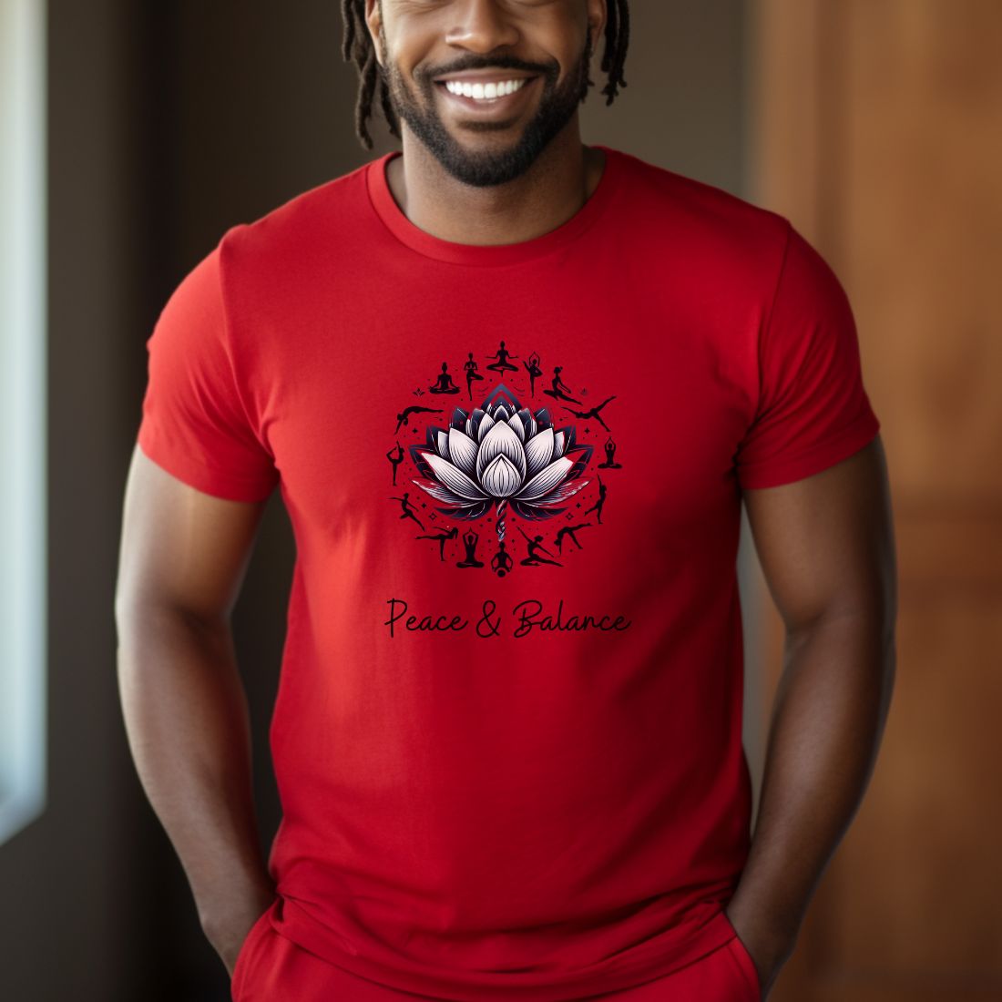 Peace and Balance Yoga T-Shirt