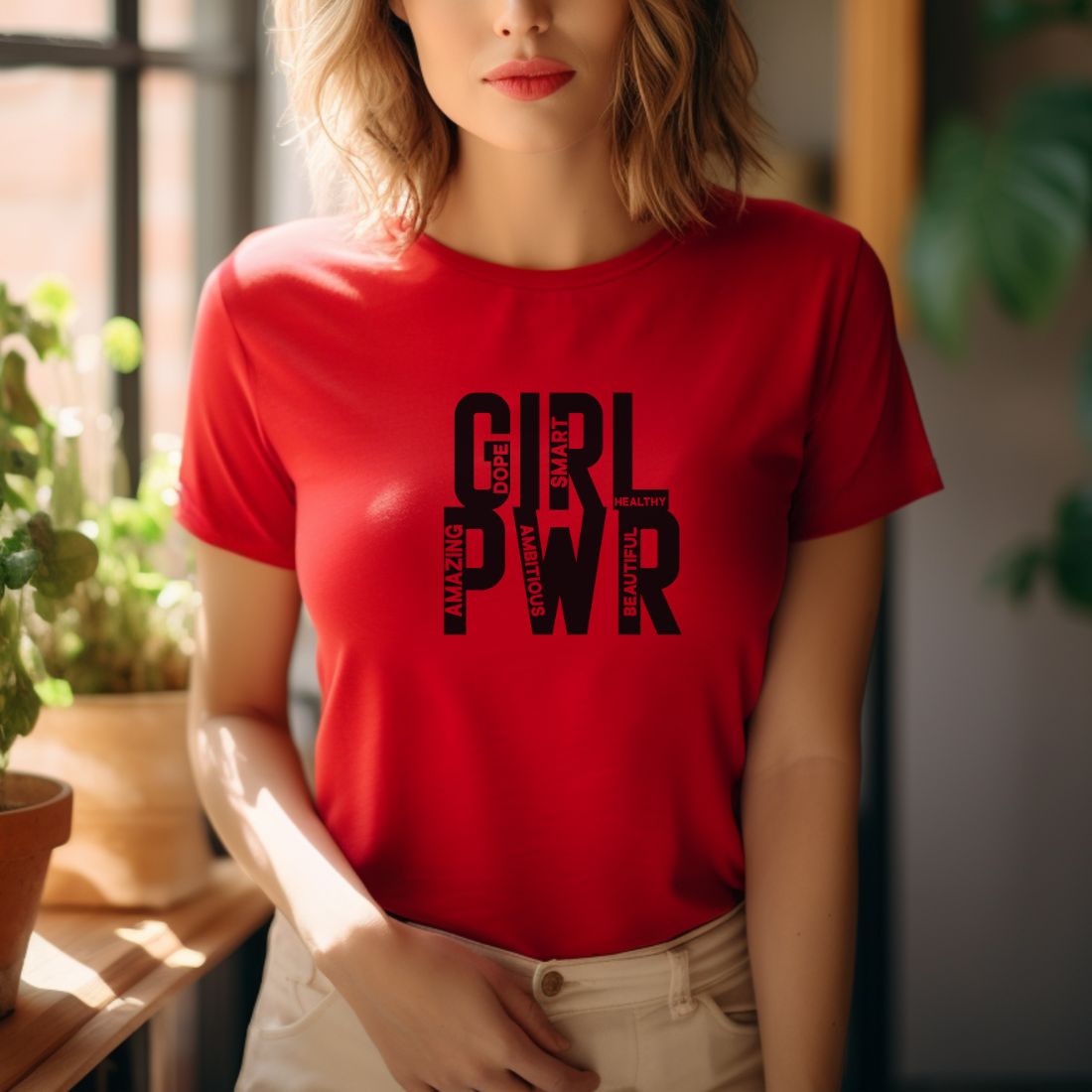 Girl PWR Women's Printed T-Shirt