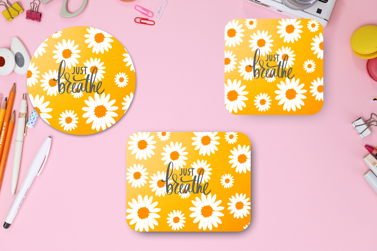 Just breathe Mouse Pad