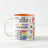Pride & Self Love Affirmations Mug
