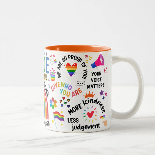 Pride & Self Love Affirmations Mug