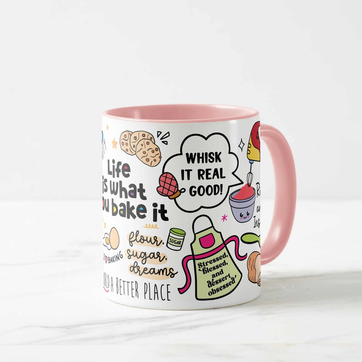 Life is what you bake it Mug
