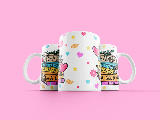 Reading is always good idea Mug