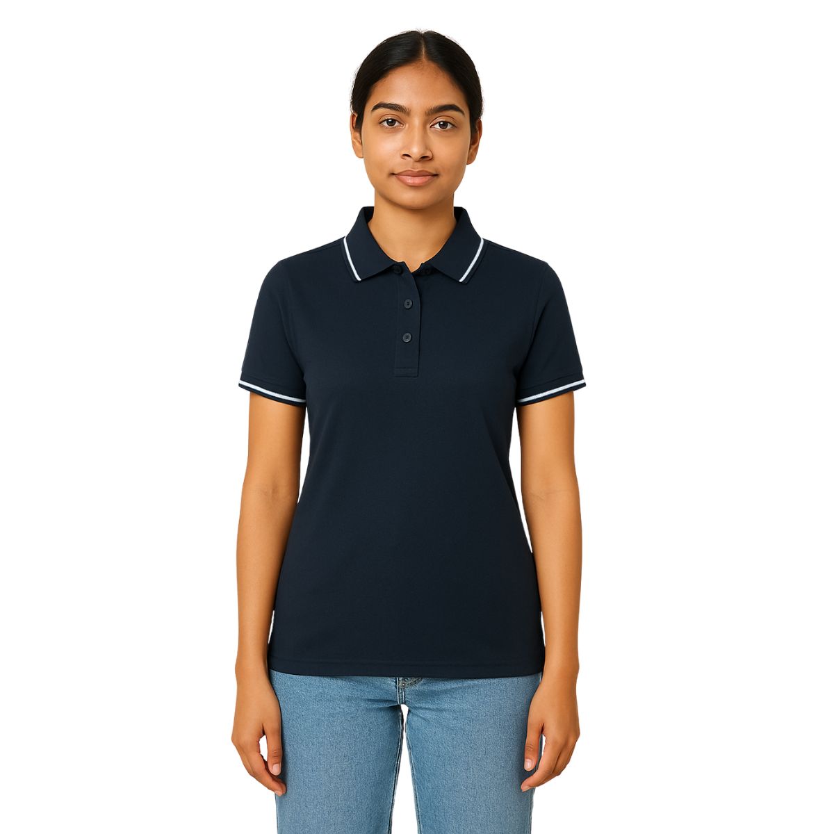 Alfa 200 GSM Polo (Collar) Blended T-Shirt