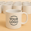 Custom Classic White Ceramic Mug – 360 ml
