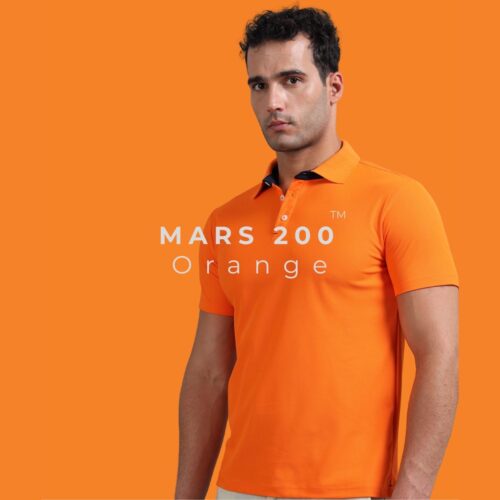 Mars Performance Polo Polyester T-Shirt – Custom Logo